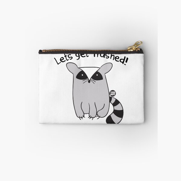 Item preview, LETS GET TRASHED RACOON CUTE designed and sold by TODD GOLDMAN.