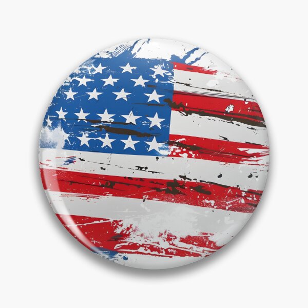 Item preview, Artistic abstract American flag print designed and sold by dcrc.