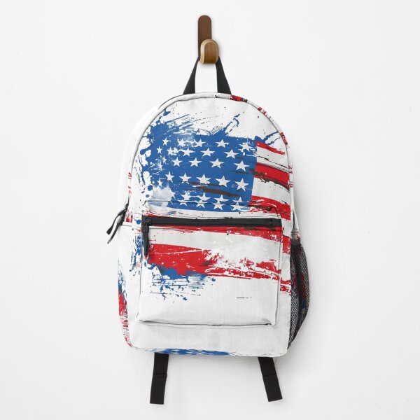 Item preview, Artistic abstract American flag print designed and sold by dcrc.