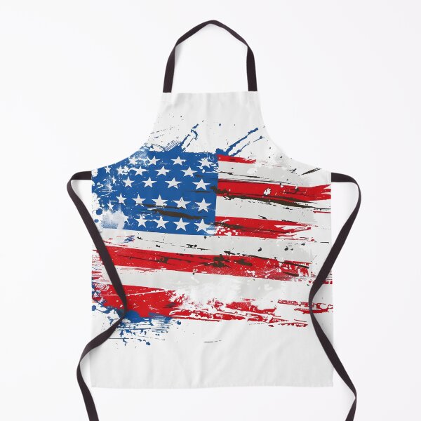Item preview, Artistic abstract American flag print designed and sold by dcrc.