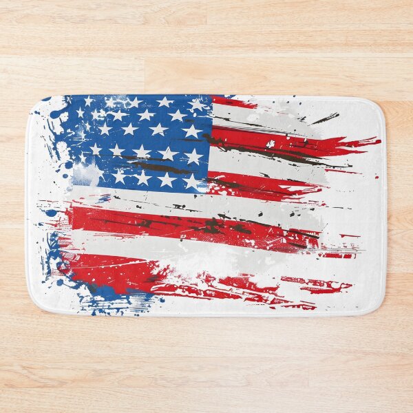 Item preview, Artistic abstract American flag print designed and sold by dcrc.
