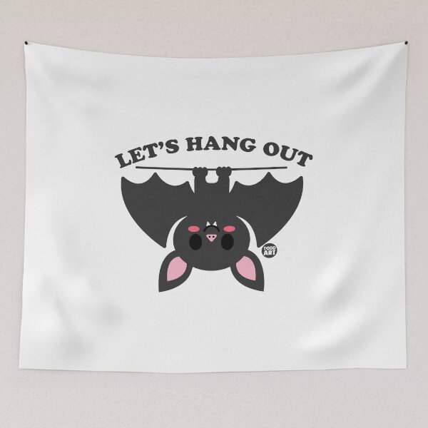 Item preview, LETS HANG OUT BAT designed and sold by TODD GOLDMAN.
