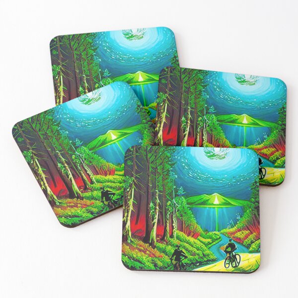 Item preview, Celestial Cyclist: Cycling Through a Bright Mysterious Planet designed and sold by GrizzlyCollective.