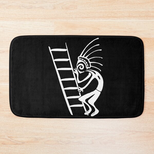 Item preview, Kokopelli ladder white designed and sold by nogamax.