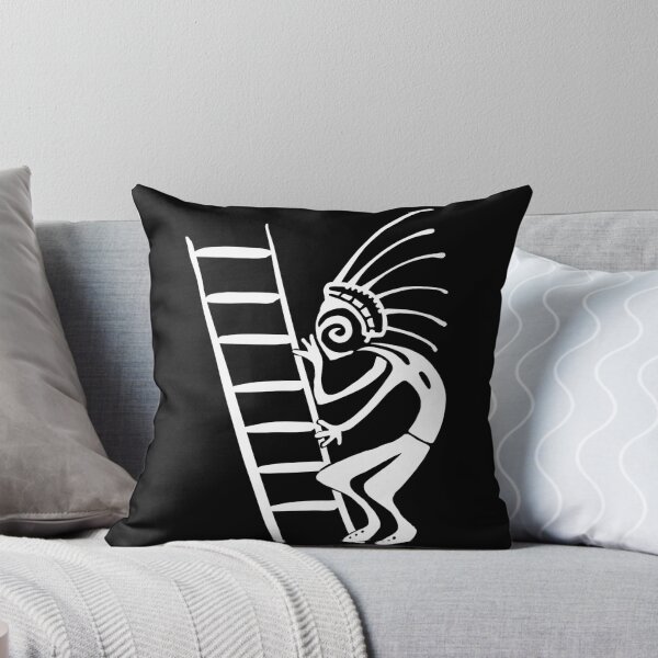Item preview, Kokopelli ladder white designed and sold by nogamax.