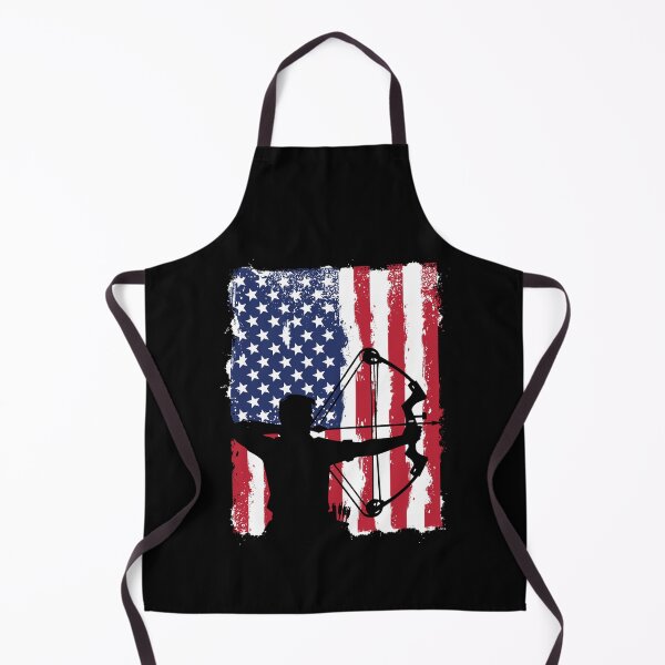 Item preview, USA Flag Archery Compound Bow designed and sold by DetourShirts.