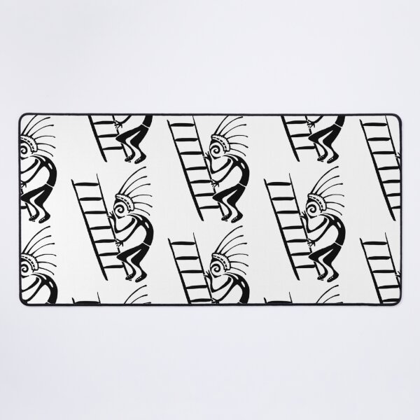 Item preview, Kokopelli ladder black designed and sold by nogamax.