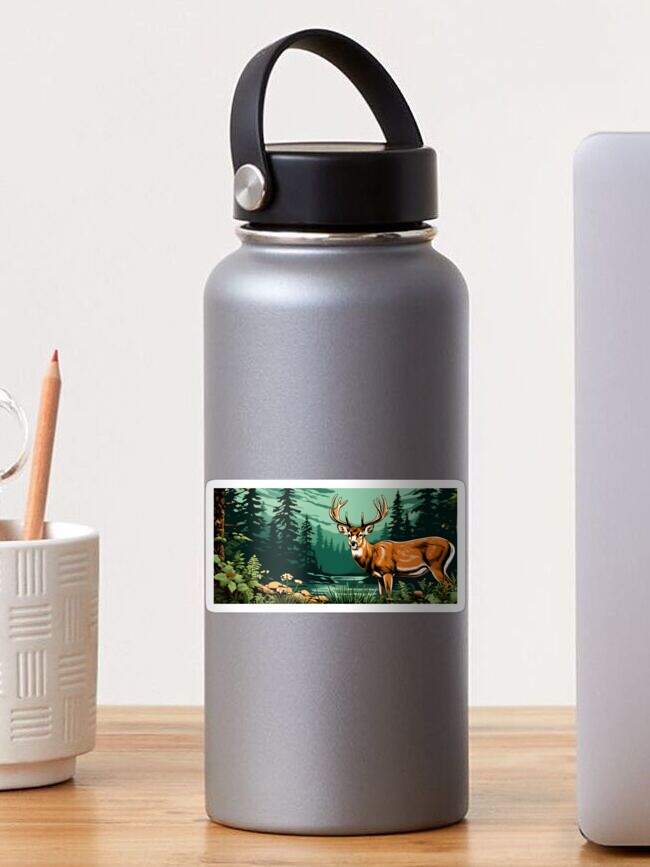 Thumbnail 1 of 3, Sticker, Wonderful Wilderness and Wildlife 2 designed and sold by McMuggles.