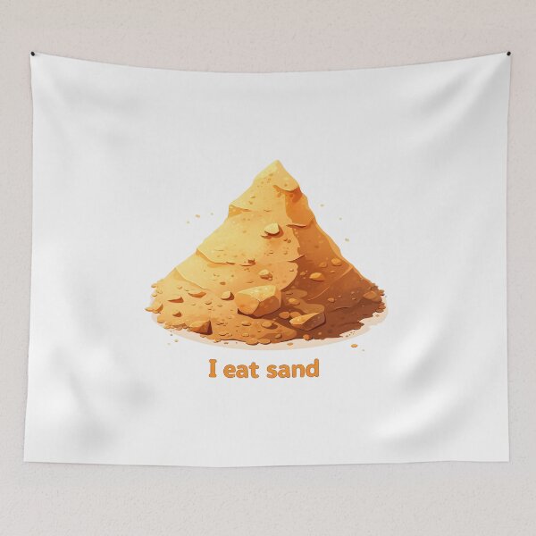 Aperçu de l'œuvre I Eat Sand créée et vendue par CoolMantras.