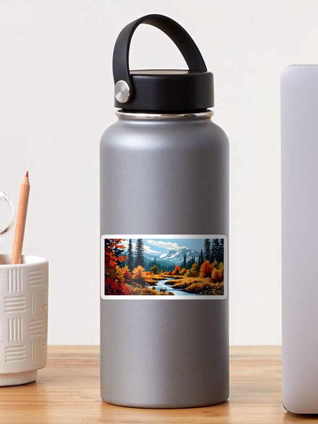 Thumbnail 1 of 3, Sticker, Wonderful Wilderness and Wildlife 3 designed and sold by McMuggles.