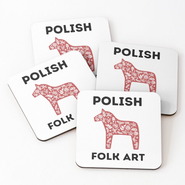 Item preview, Arte popular polaco - Caballo rojo designed and sold by alczar.