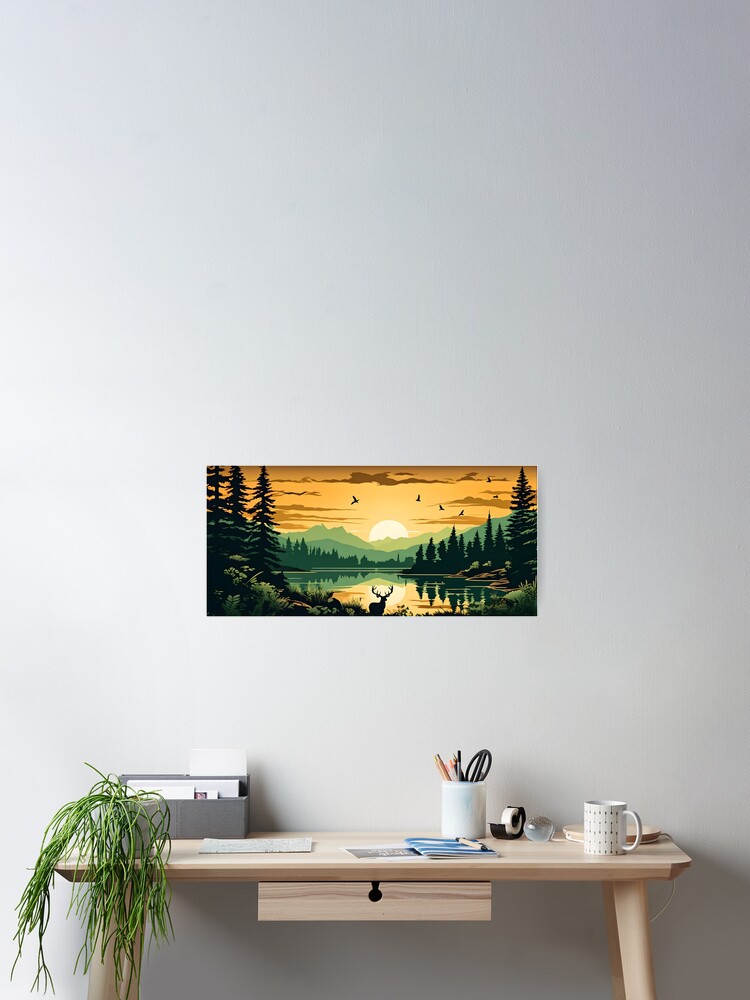 Thumbnail 2 of 3, Poster, Wonderful Wilderness and Wildlife 4 designed and sold by McMuggles.