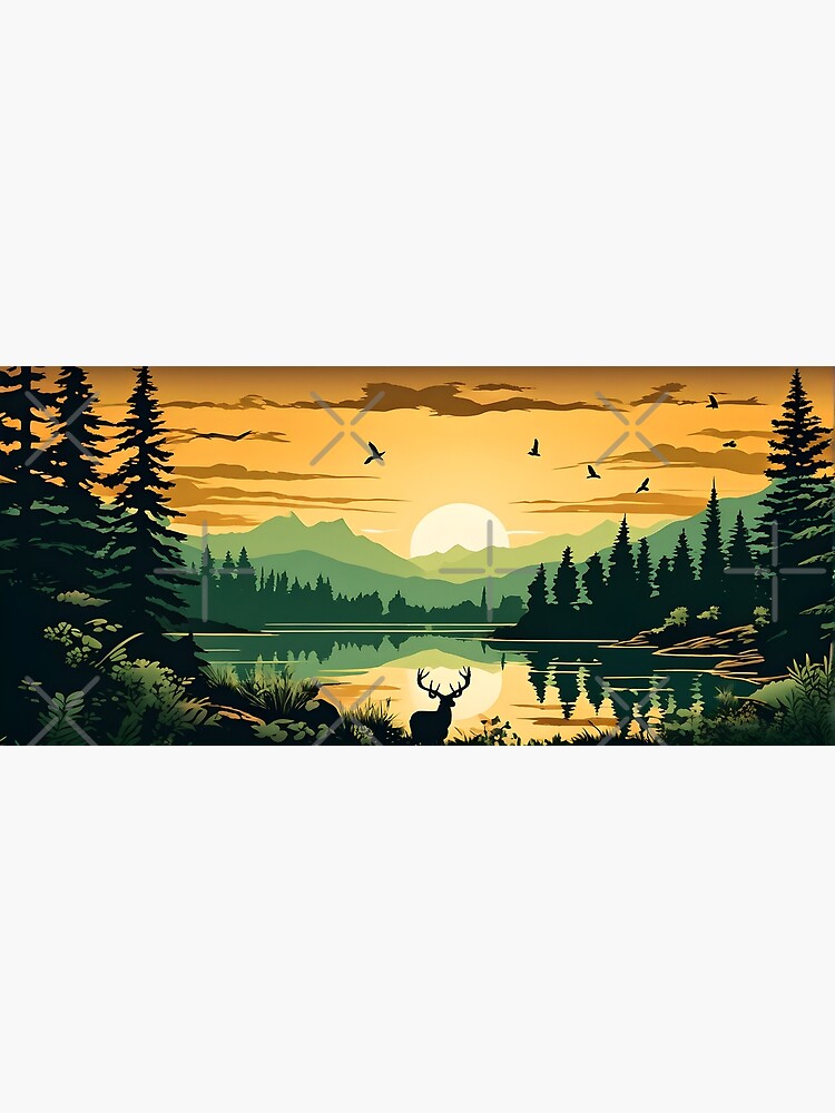 Thumbnail 3 of 3, Poster, Wonderful Wilderness and Wildlife 4 designed and sold by McMuggles.