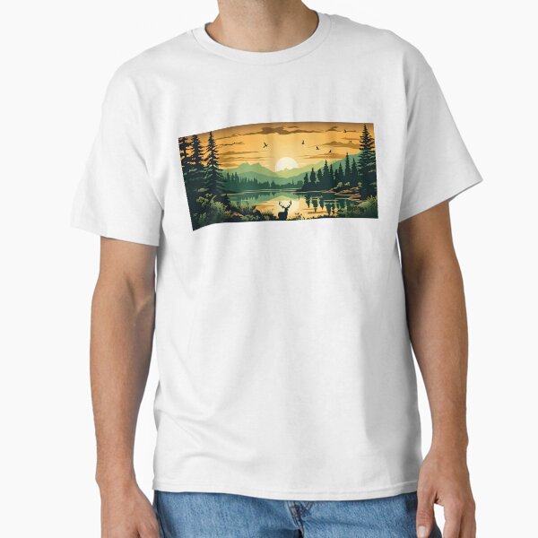 Wonderful Wilderness and Wildlife 4 Classic T-Shirt
