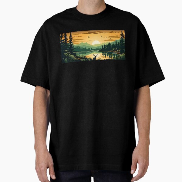 Wonderful Wilderness and Wildlife 4 Oversized T-Shirt