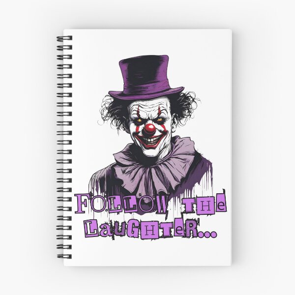 Item preview, Creepy Clown - Follow The Laughter designed and sold by letsgetinspired.