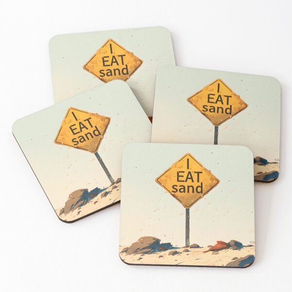 Item preview, I Eat Sand designed and sold by CoolMantras.