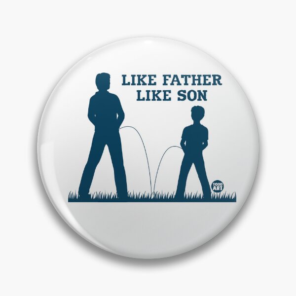 Item preview, LIKE FATHER LIKE SON PEEING designed and sold by TODD GOLDMAN.