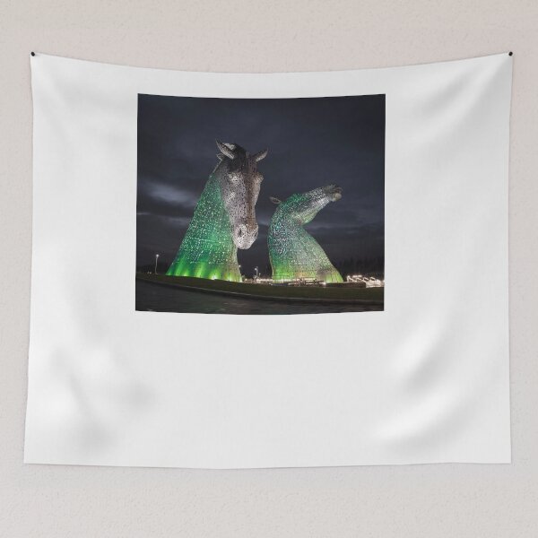 Item preview, The Kelpies on St Patrick's night designed and sold by Alan Millarvie.