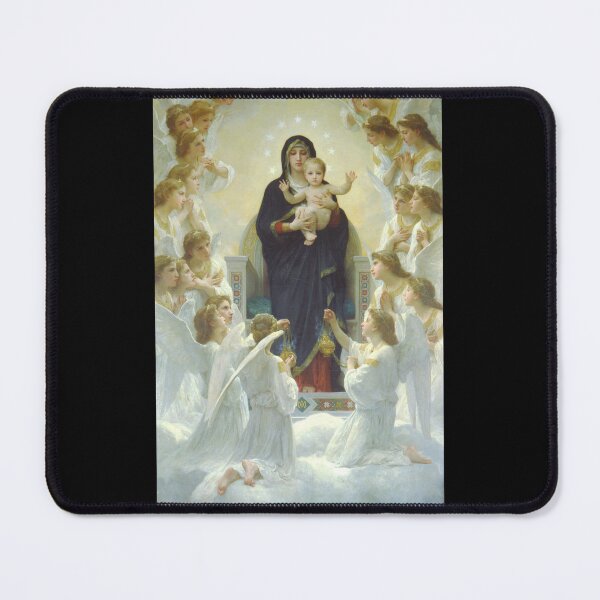 Item preview, The Virgin With Angels - William-Adolphe Bouguereau  designed and sold by RBEnt.