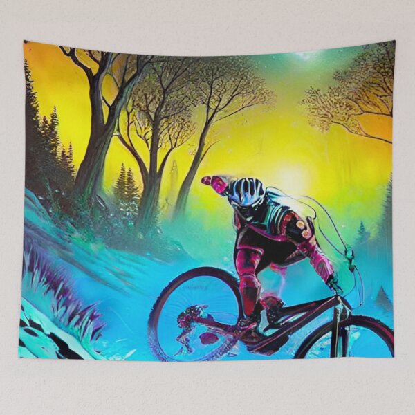 Item preview, Whimsical Winter: Cheeky Snow Ride Through the Forest designed and sold by GrizzlyCollective.