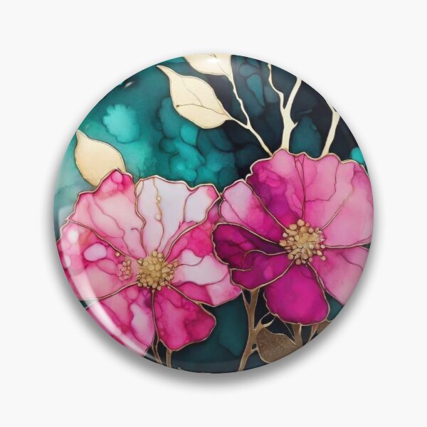Item preview, Floral Alcohol Ink designed and sold by Sisyset.