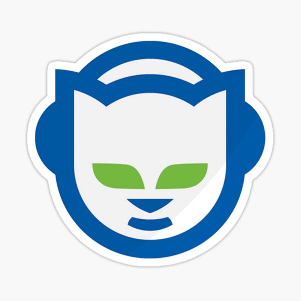 NAPSTER ロゴ•ステッカー×7枚セット Napster