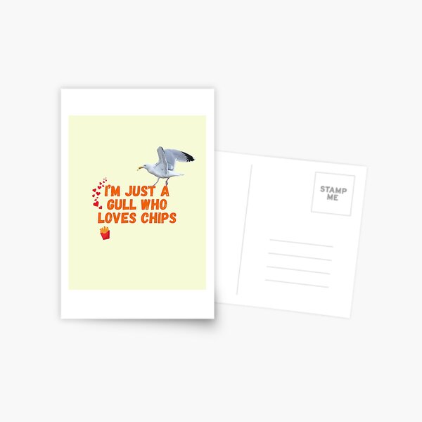 Item preview, Copy of I'm Just a Gull Who Love Chips - Gavin the Gull Phone Case designed and sold by MyriadLifePhoto.
