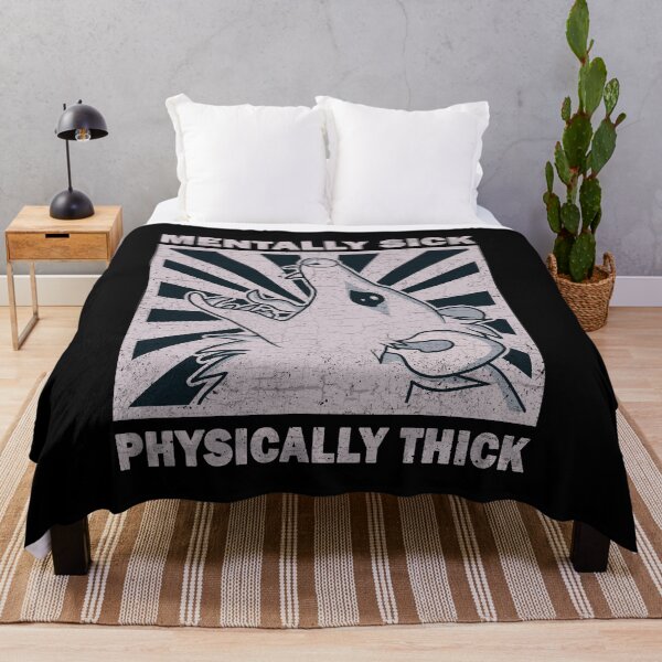 Item preview, Possum - Mentally Sick Physically Thick designed and sold by ValentinaHramov.