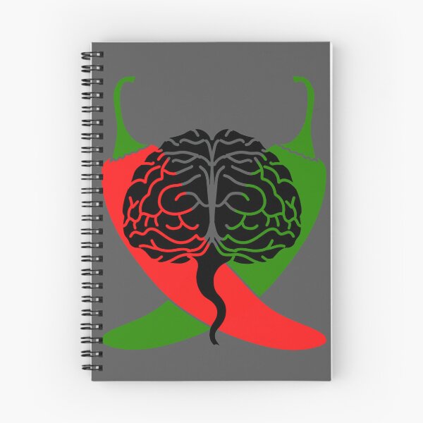Item preview, Neurodivergent spicy pepper chilli  designed and sold by Andy Maffo Makes Art.