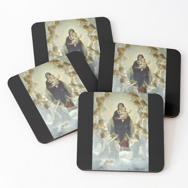 Item preview, The Virgin With Angels - William-Adolphe Bouguereau  designed and sold by RBEnt.