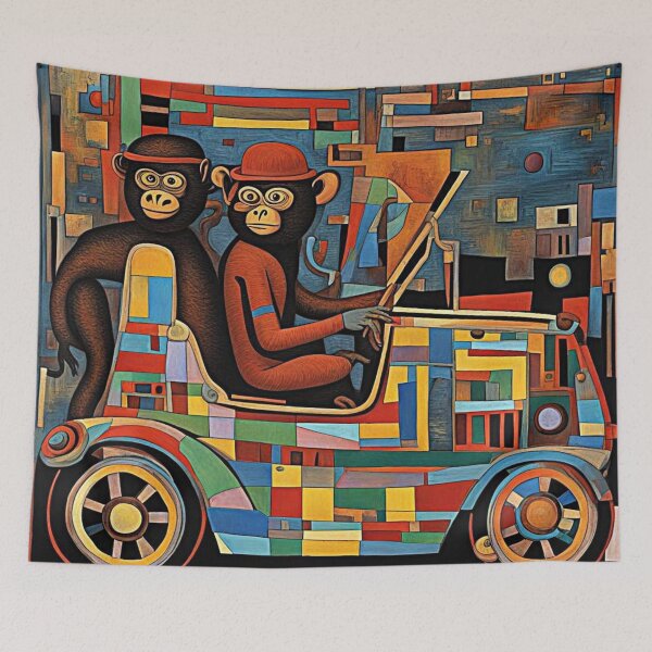 Item preview, Monkeying Around: Urban Adventures Behind the Wheel designed and sold by Owl-o-the-wisp.