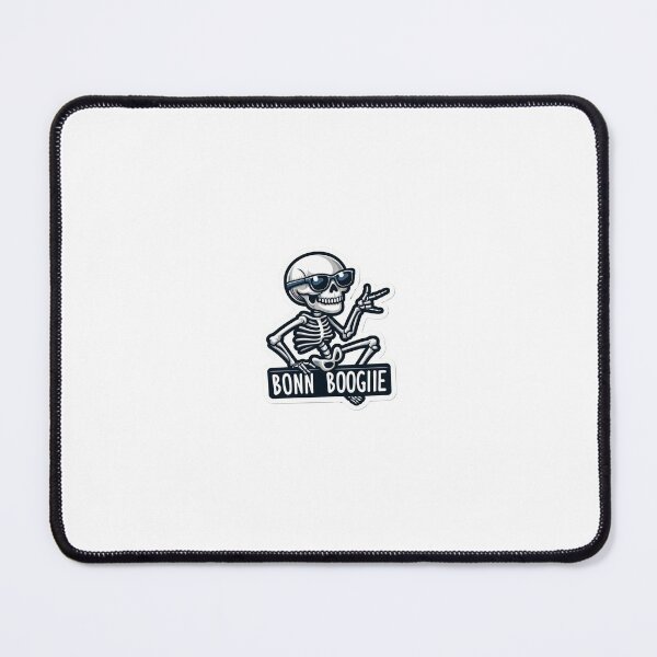 Item preview, Funny skeleton with glasses sticker designed and sold by Pablos2224.