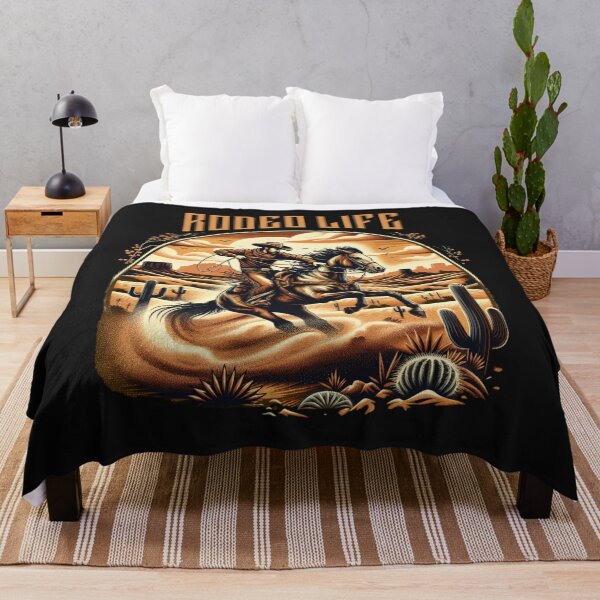 Item preview, Vintage Rodeo Life Western Cowboy designed and sold by AnalajiaDesigns.