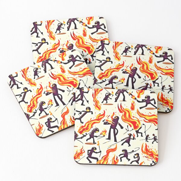 Item preview, Badaist Fire & People designed and sold by Health And Fitness Posts e-Store.