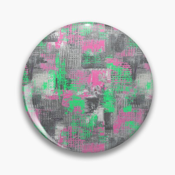 Item preview, Texture handmade pattern green pink designed and sold by Alessandro Remo Mazzoni Remotextiles.