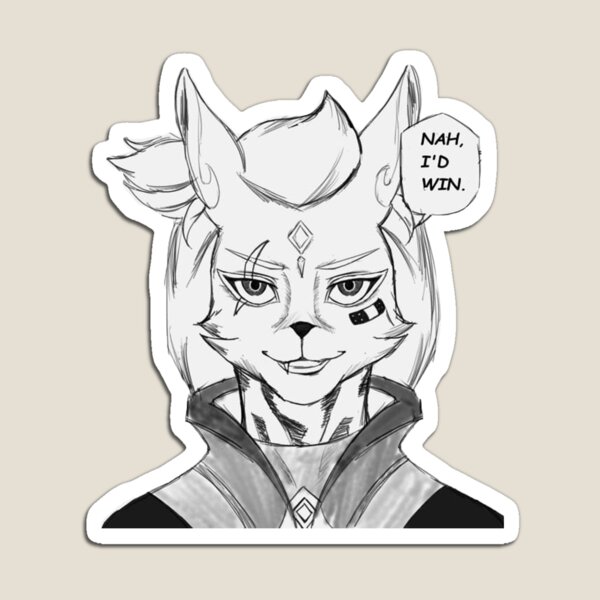 Item preview, Nah I'd Win - Kimiko  designed and sold by Bozobeans.