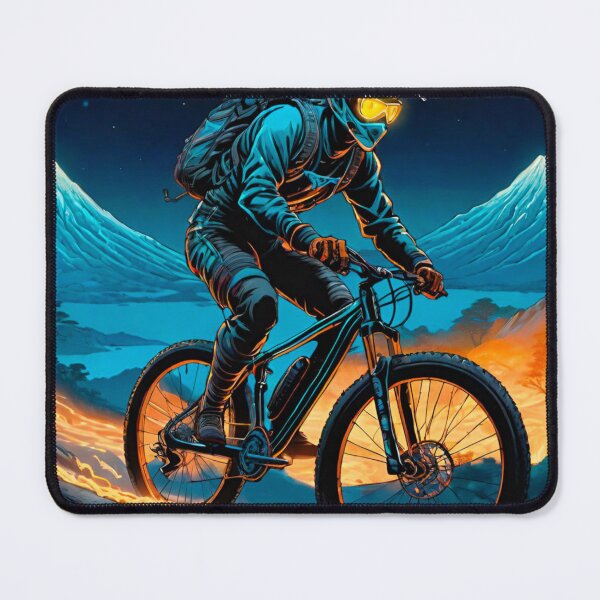 Item preview, Gnar Shredder: MTB Rider Conquering the Gnarly Trails designed and sold by GrizzlyCollective.