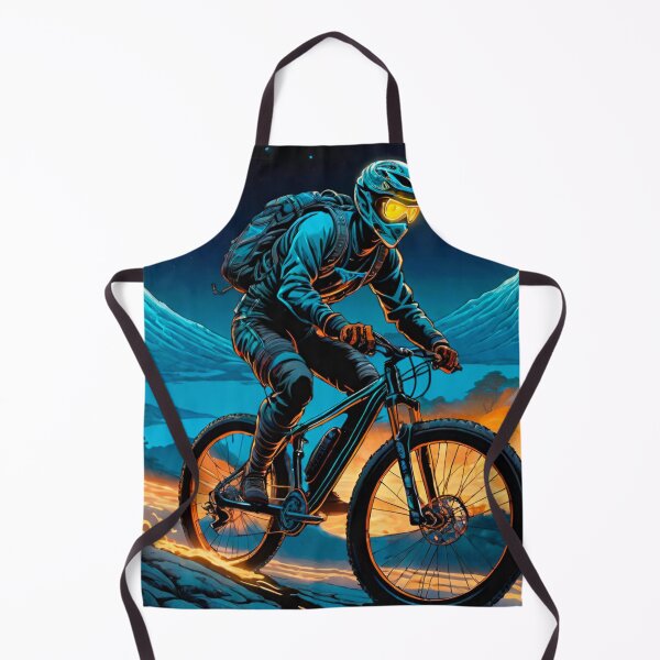 Item preview, Gnar Shredder: MTB Rider Conquering the Gnarly Trails designed and sold by GrizzlyCollective.