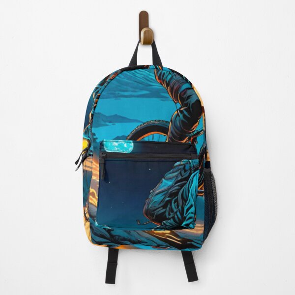 Item preview, Gnar Shredder: MTB Rider Conquering the Gnarly Trails designed and sold by GrizzlyCollective.
