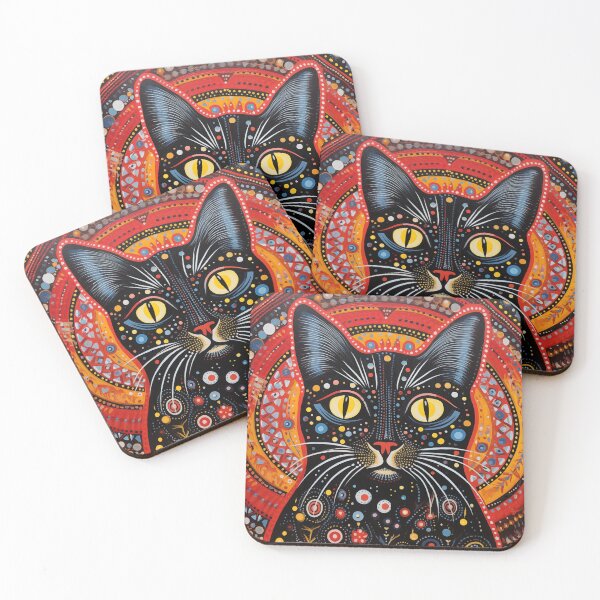 Item preview, Aboriginal Cat Artistry in Harmony #1 designed and sold by Anuchartl.