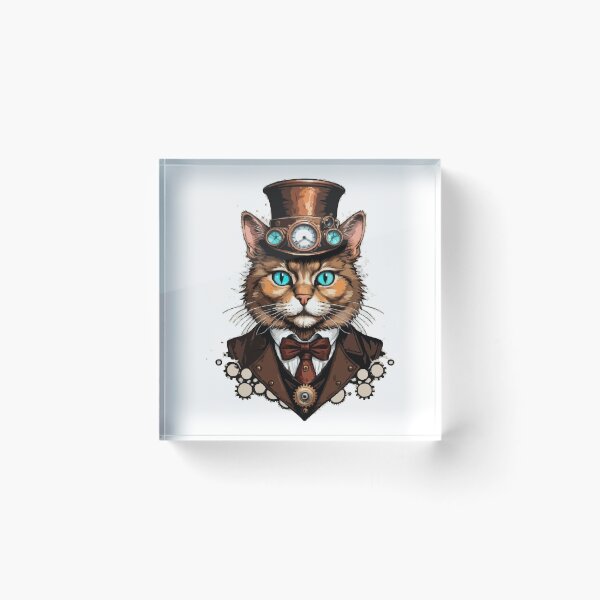 Item preview, Steampunk Cat designed and sold by derpfudge.