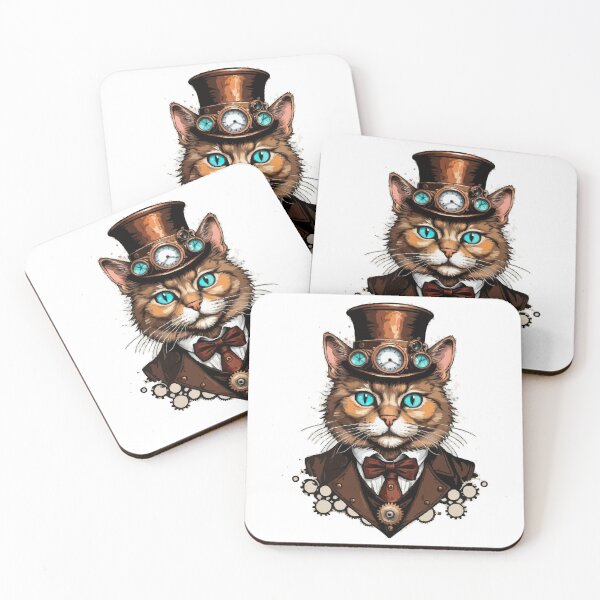Item preview, Steampunk Cat designed and sold by derpfudge.