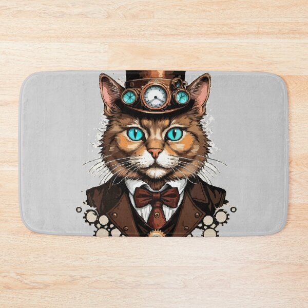 Item preview, Steampunk Cat designed and sold by derpfudge.