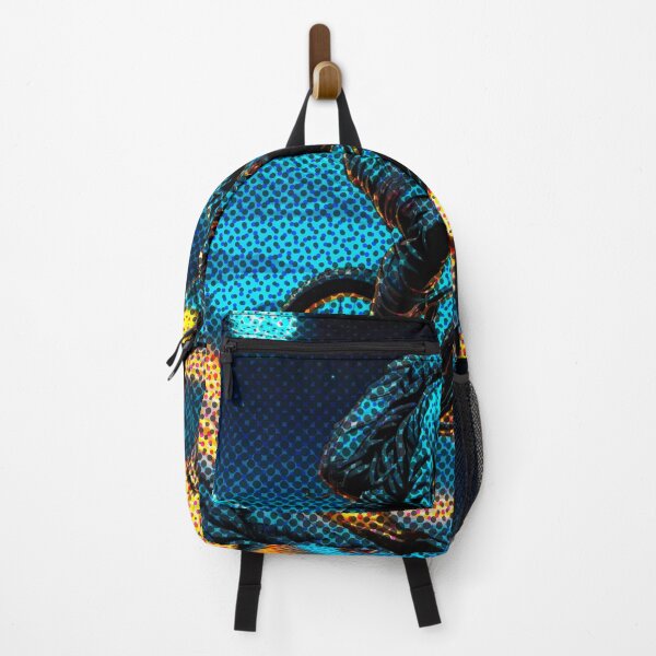 Item preview, Glitch Shred: MTB Rider Conquering the Gnarly Trails with Glitch Pattern designed and sold by GrizzlyCollective.