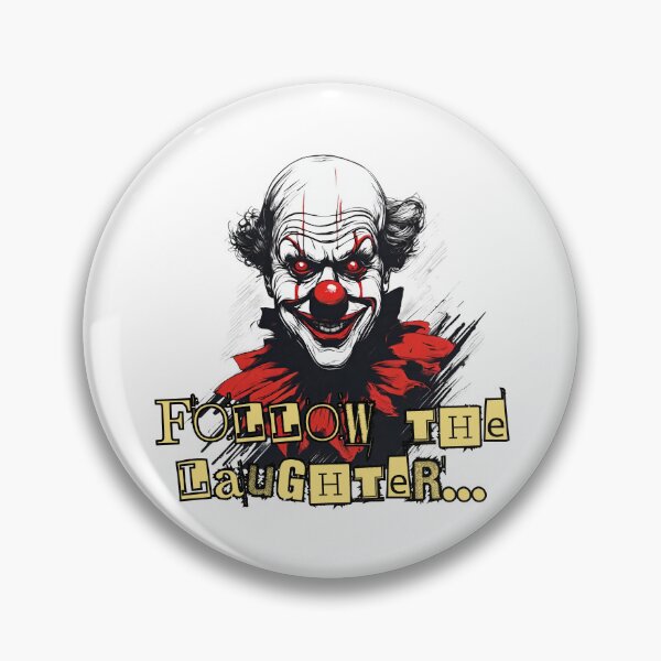 Item preview, Creepy Clown - Follow The Laughter designed and sold by letsgetinspired.
