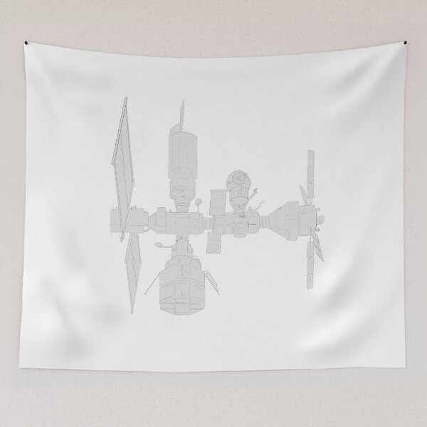 Item preview, International Space Station designed and sold by faithfulcityzen.