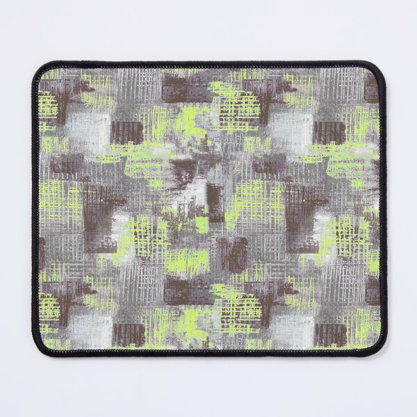 Item preview, Texture handmade pattern yellow gray designed and sold by Alessandro Remo Mazzoni Remotextiles.
