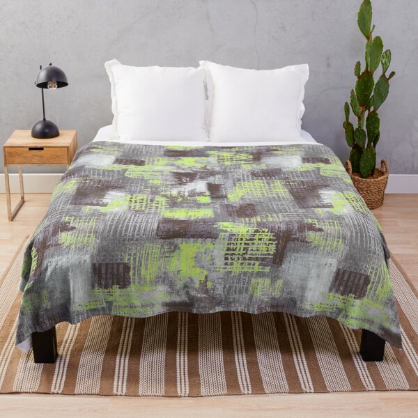Item preview,  Texture handmade pattern yellow gray designed and sold by Alessandro Remo Mazzoni Remotextiles.