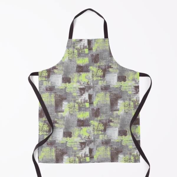 Item preview, Texture handmade pattern yellow gray designed and sold by Alessandro Remo Mazzoni Remotextiles.